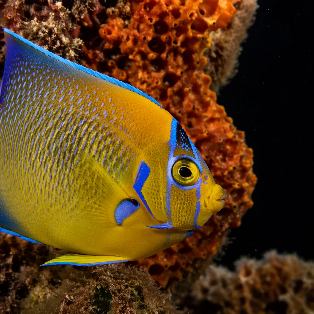 Vibrant Tropical Reef Fish Underwater