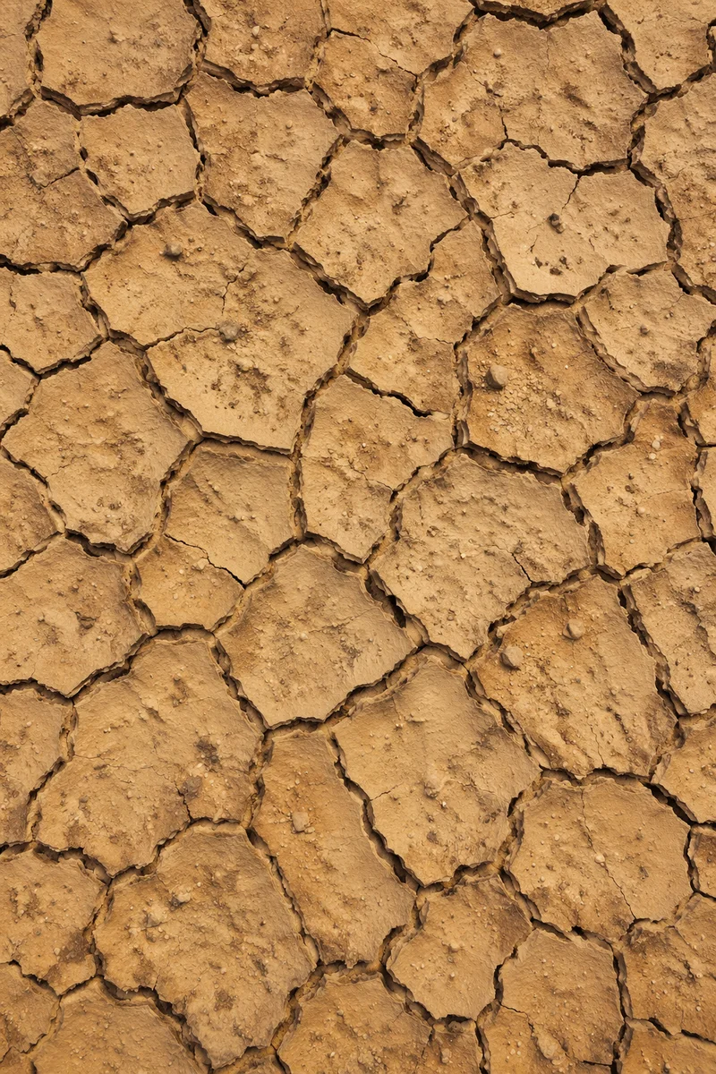Dried Cracked Desert Earth Texture