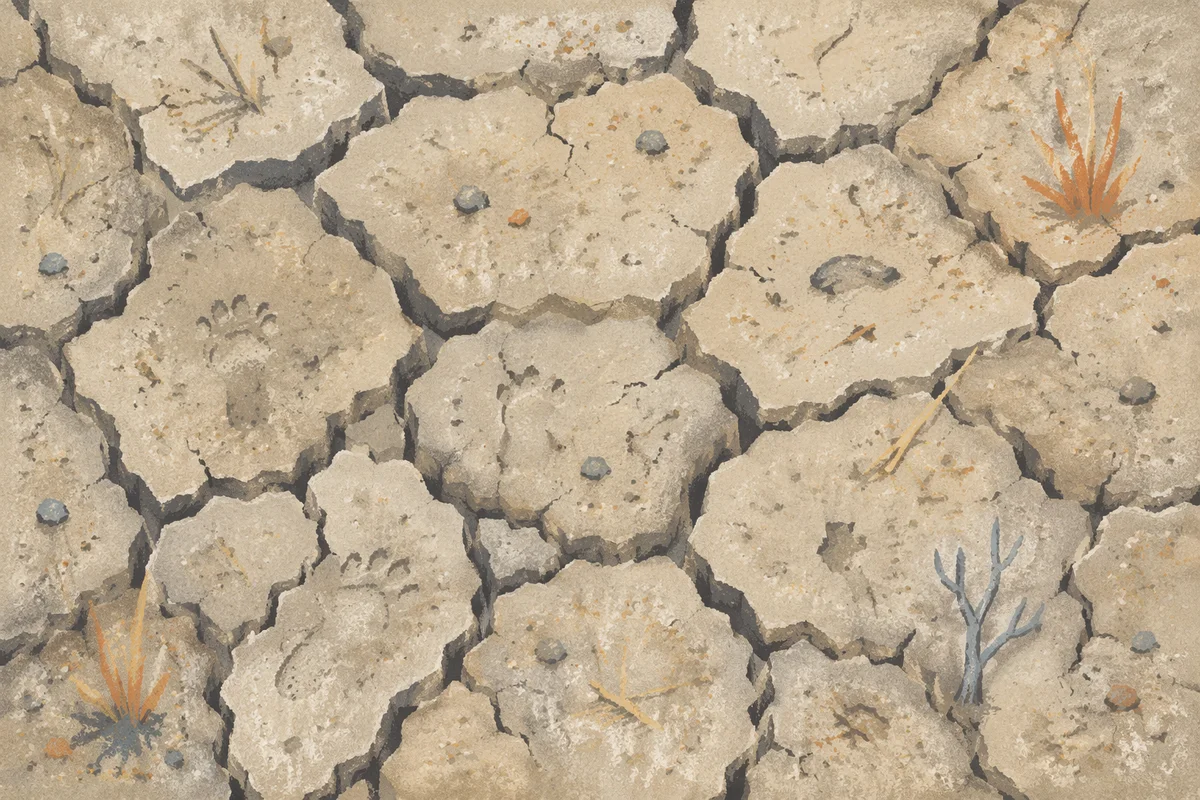 Cracked Desert Earth Drought Texture