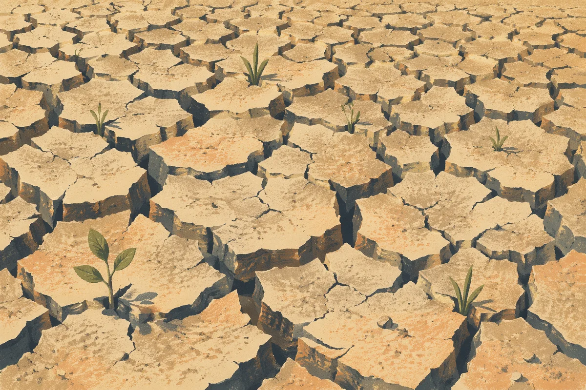 Cracked Desert Earth Drought Texture