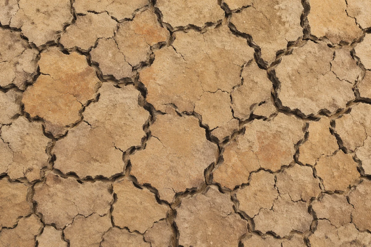 Cracked Desert Earth Texture Background