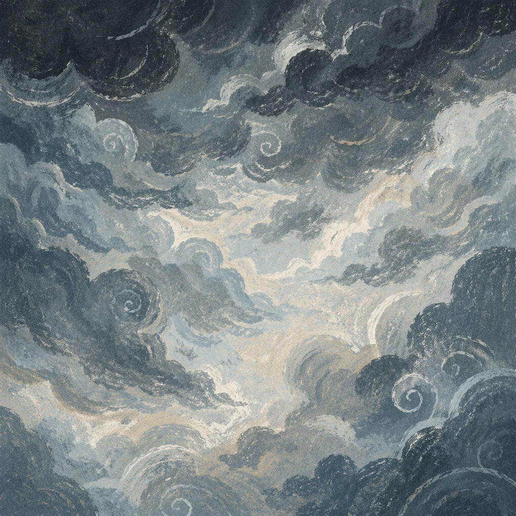 Moody Overcast Storm Cloud Sky