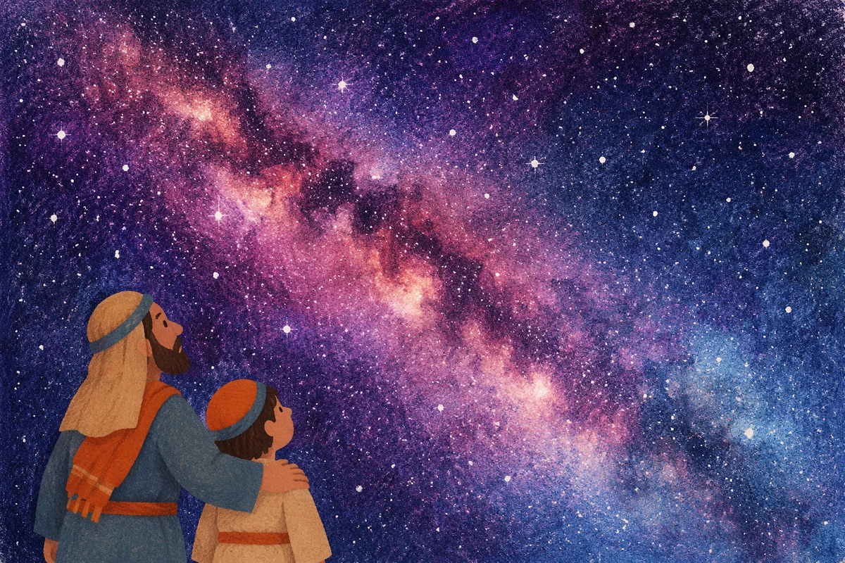 Dreamy Milky Way Starry Night Sky