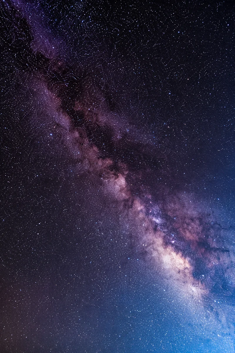 Dreamy Milky Way Starry Night Sky