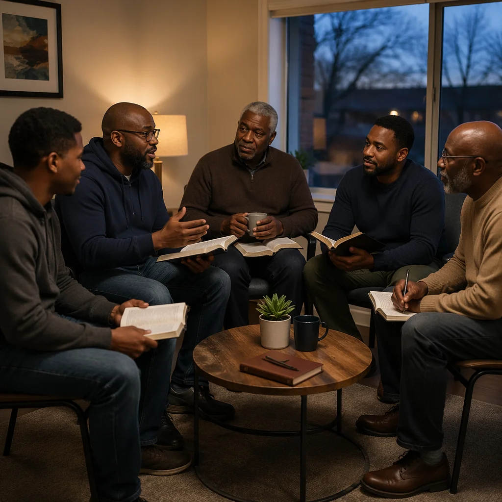 African American Men Bible Study Circle