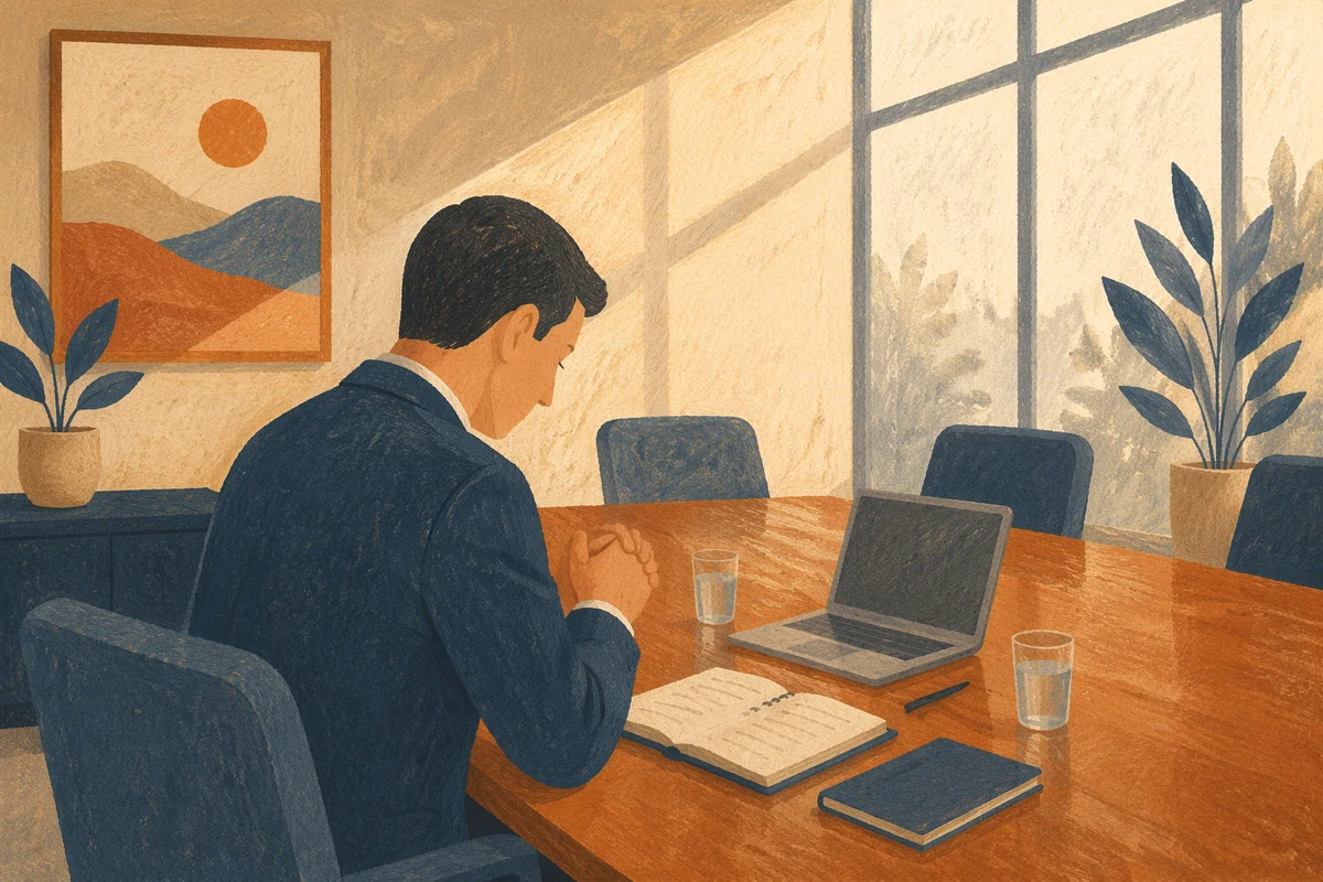 Business Prayer Before Office Meeting