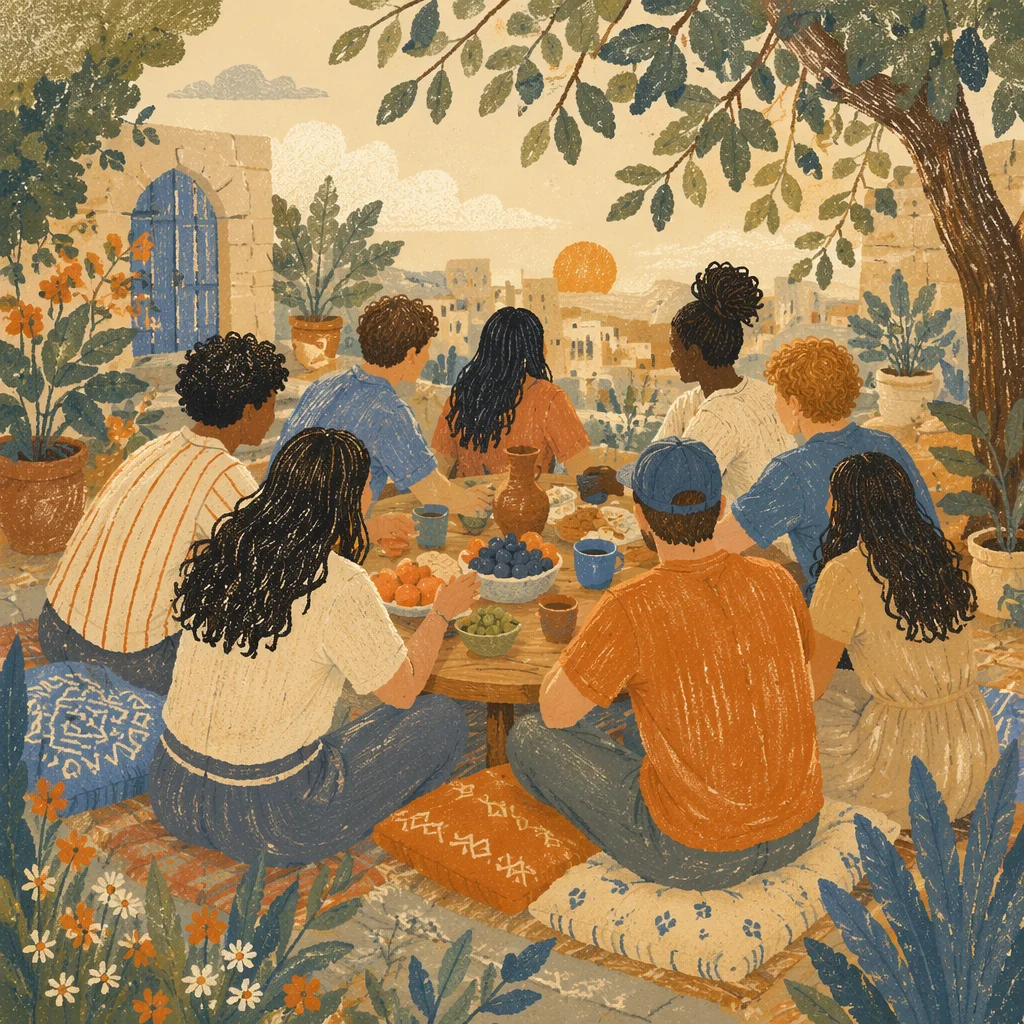 Joyful Diverse Youth Fellowship in Garden