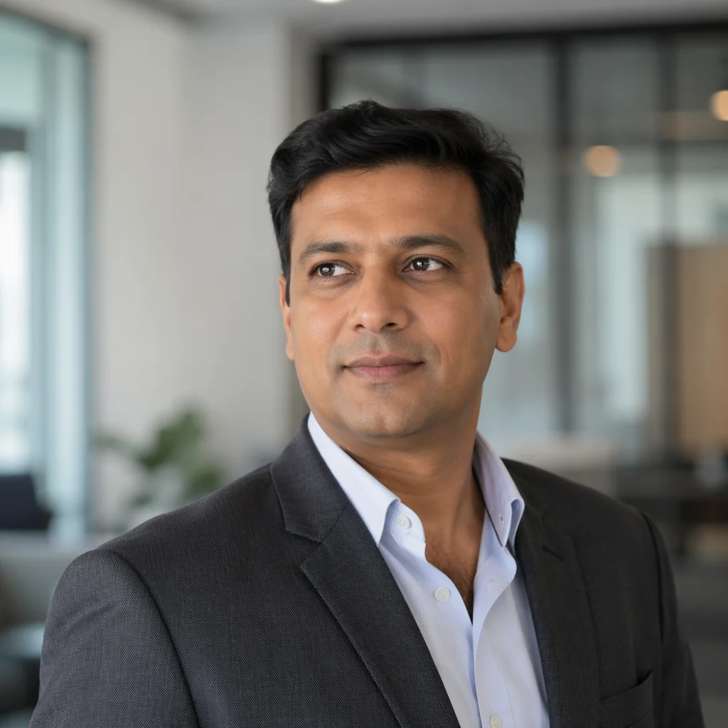 Dignified Indian Professional Man Portrait