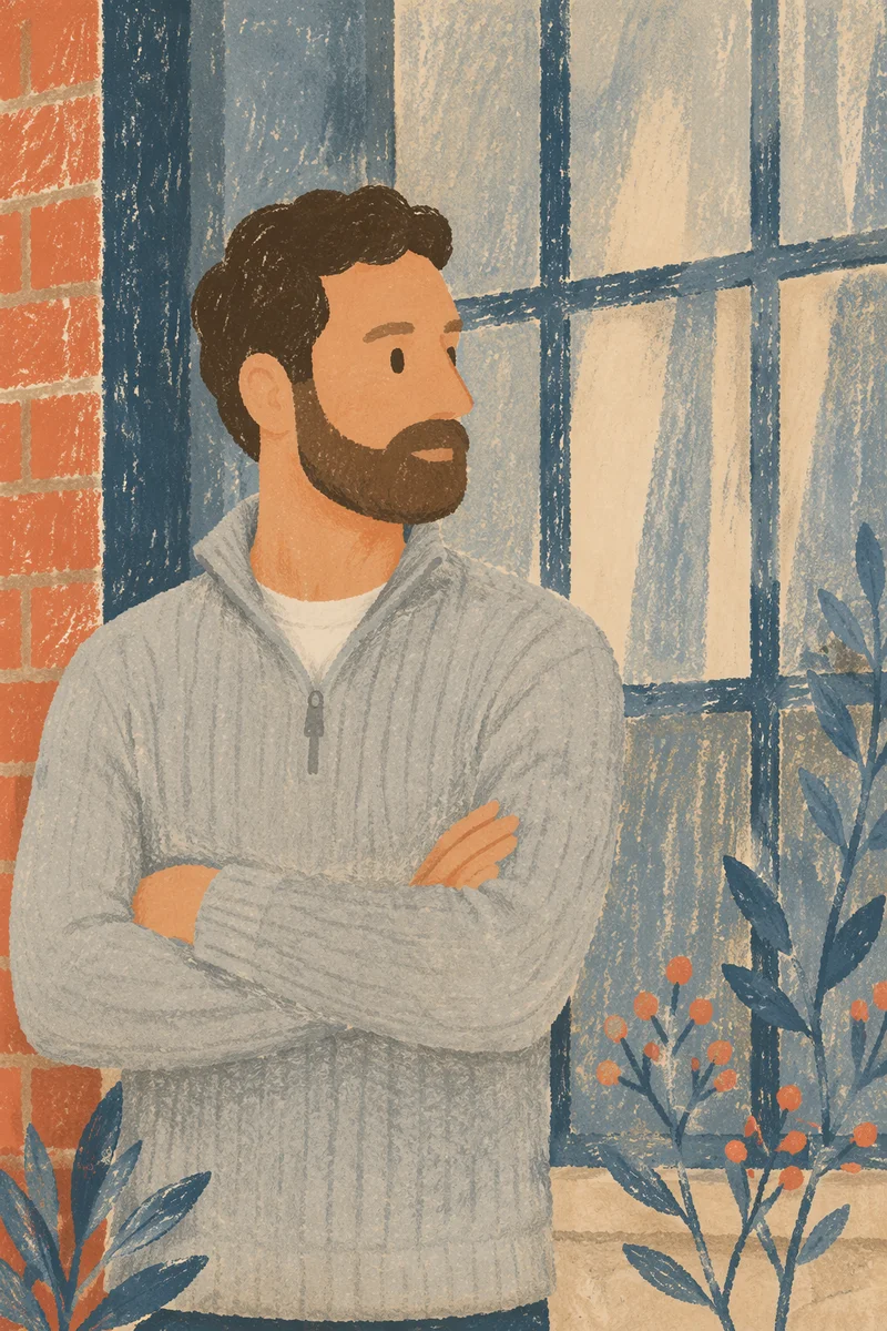 Casual Professional Man Portrait Outdoors
