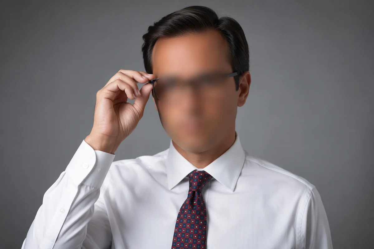 Professional Casual Man Portrait with Tie