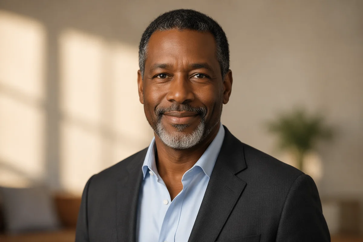 Professional Headshot of Approachable Middle-Aged Man