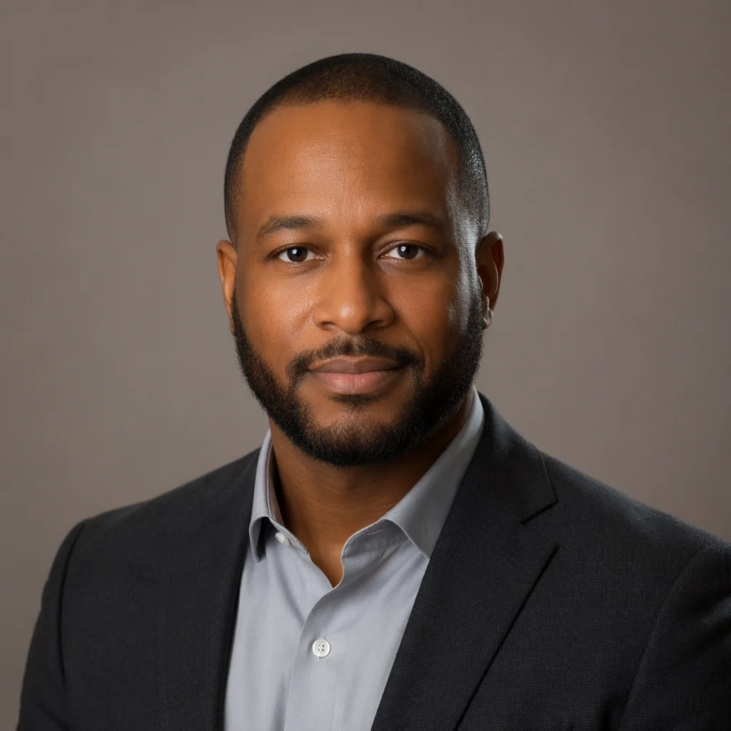 Professional Middle-Aged Man Studio Headshot