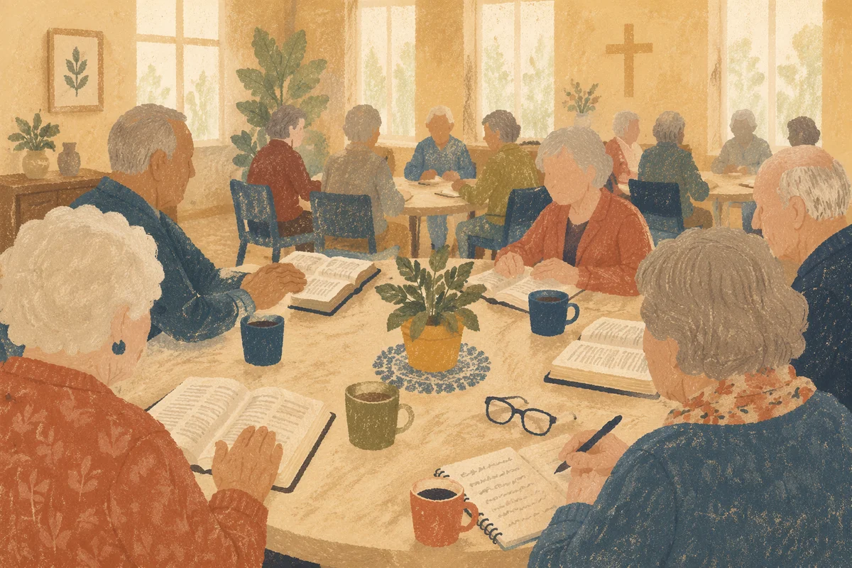 Senior Adult Bible Class Fellowship Circle