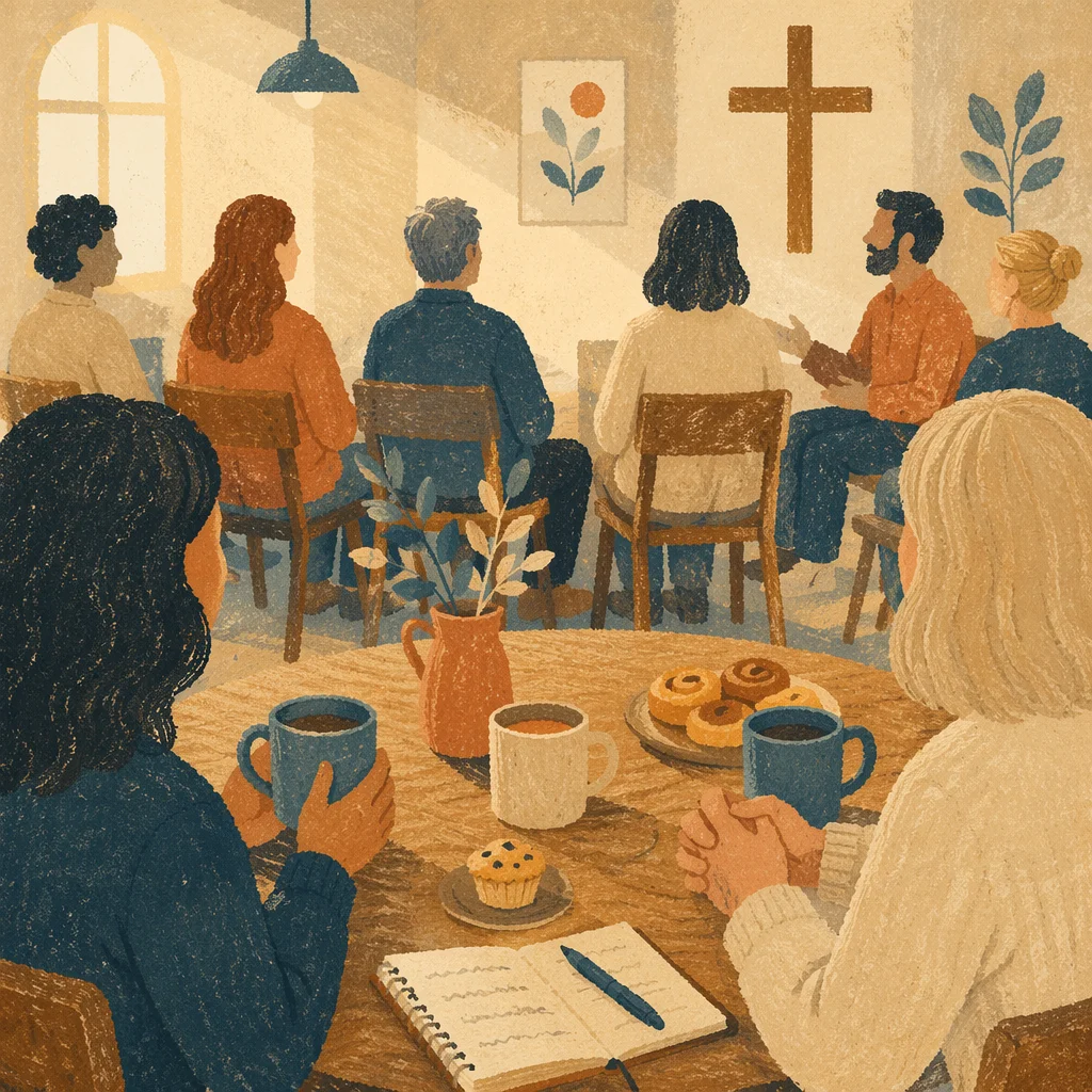 Single Adult Fellowship in Warm Community Room