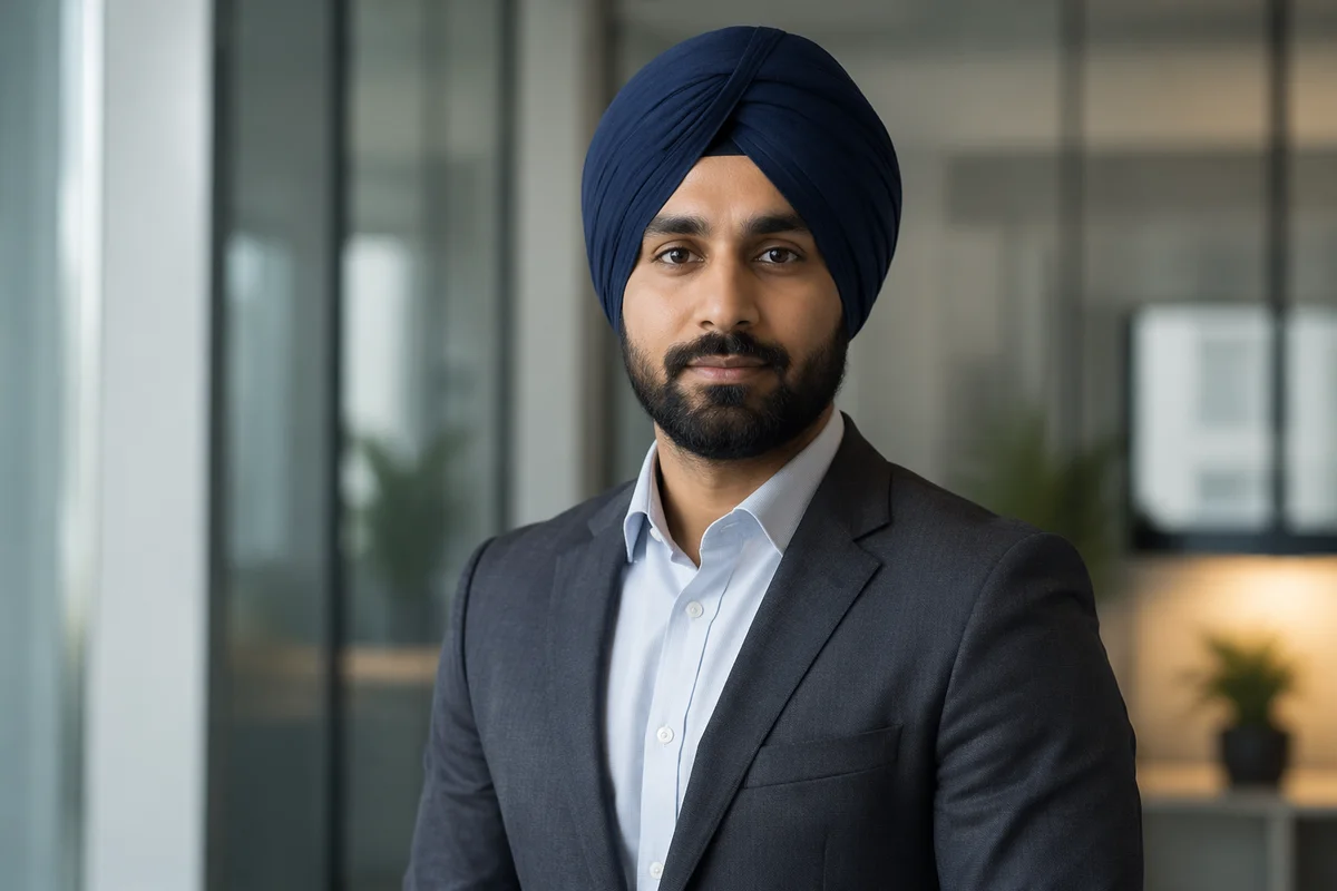 Professional Portrait of South Asian Man