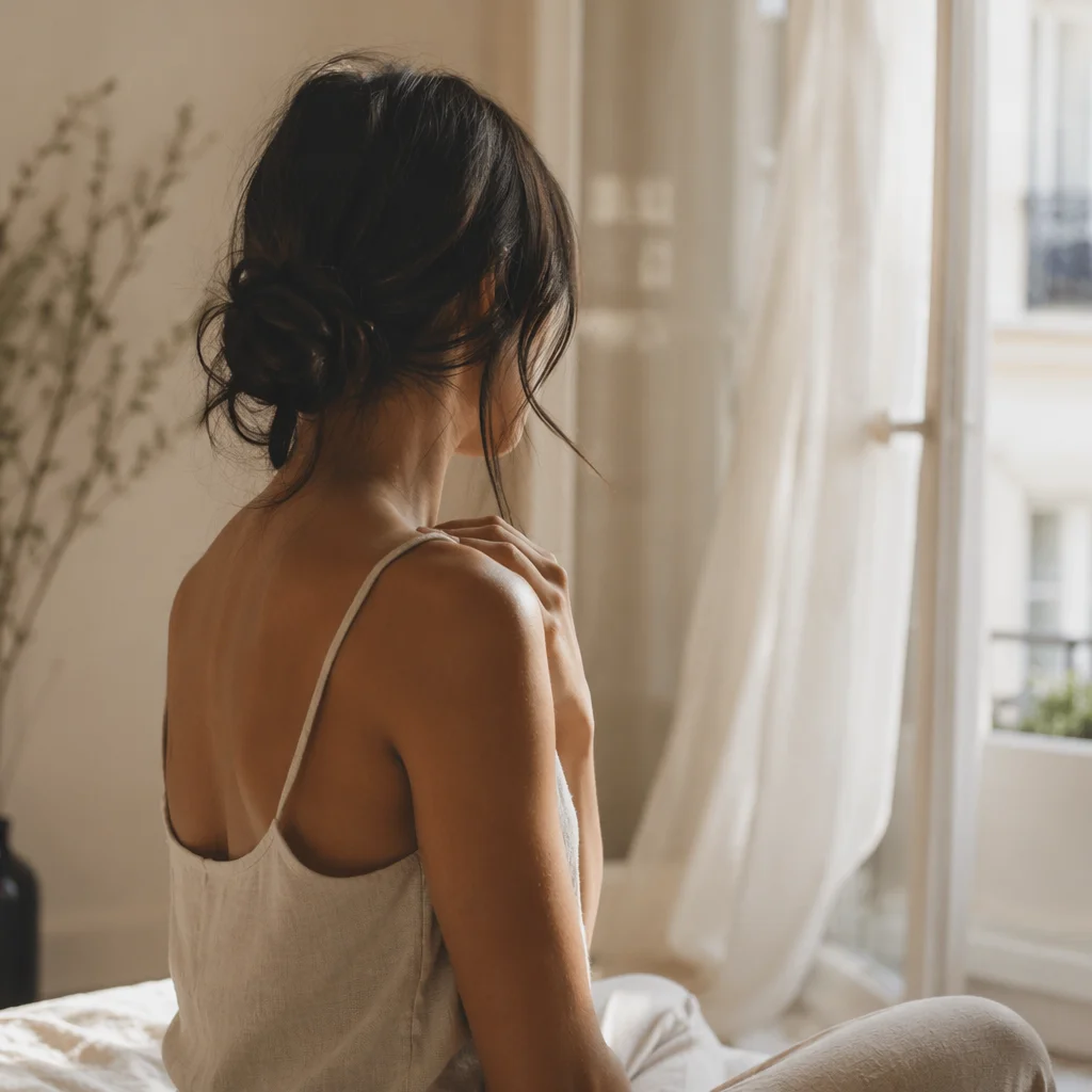 Confident Woman in Soft Morning Light