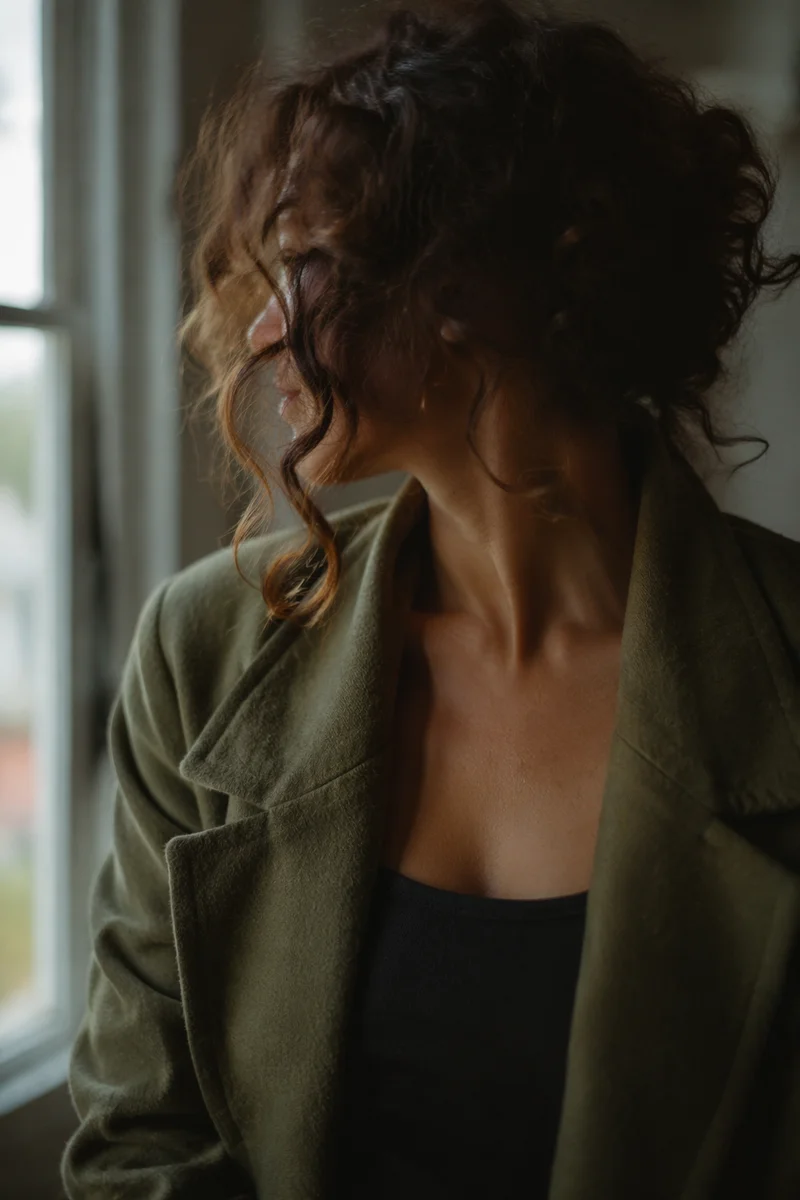 Confident Woman in Soft Natural Light