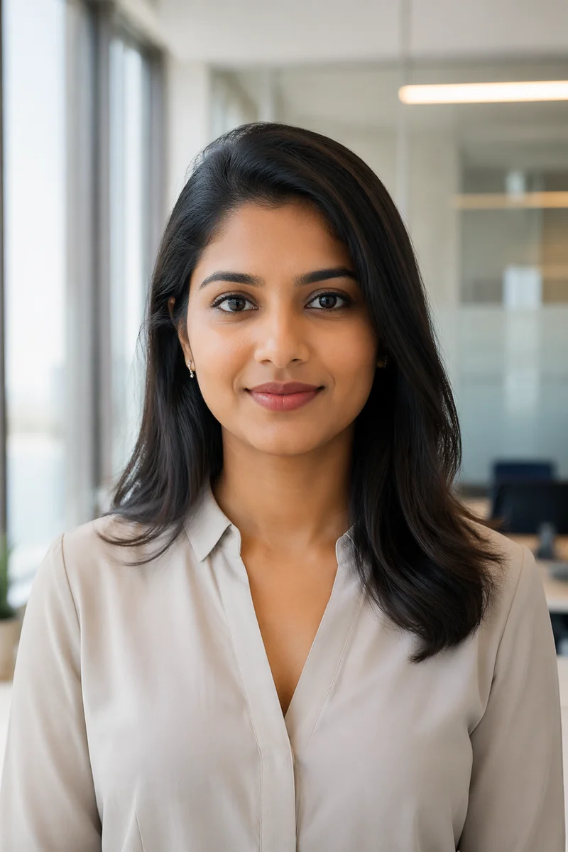 Young Professional Woman in Modern Office