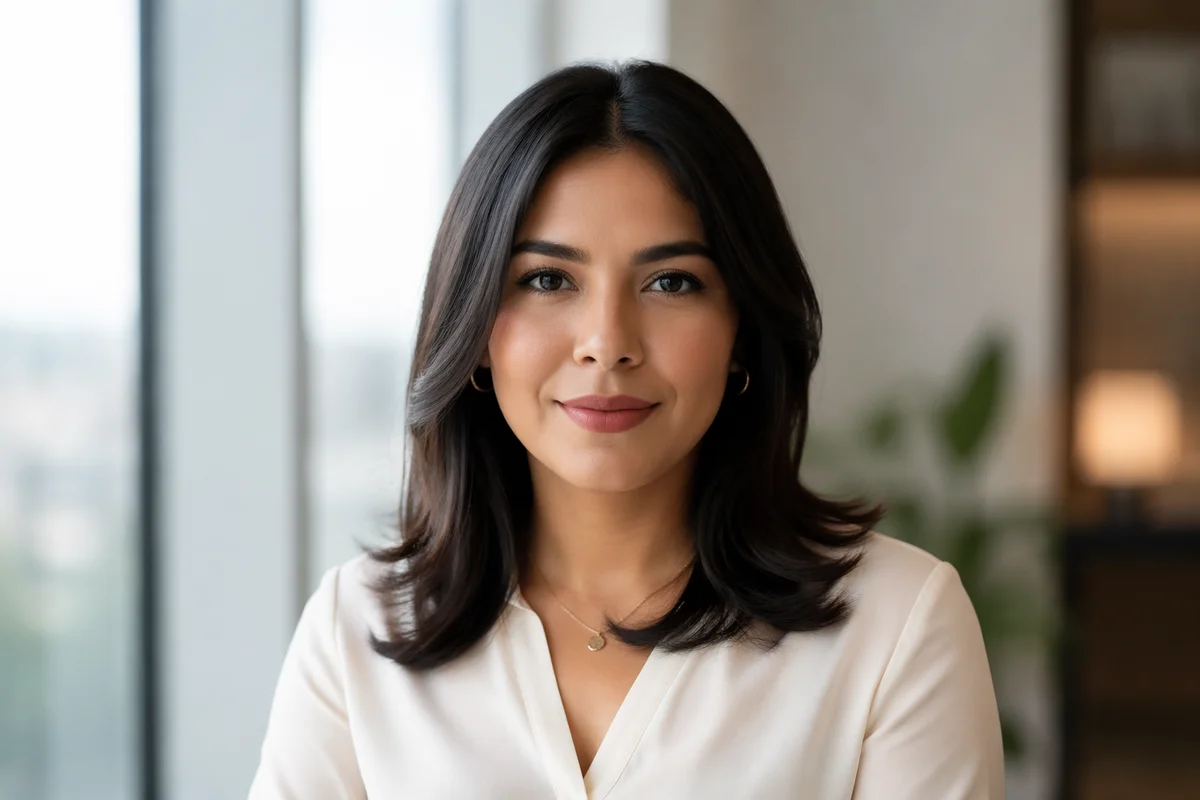 Young Professional Woman in Modern Office