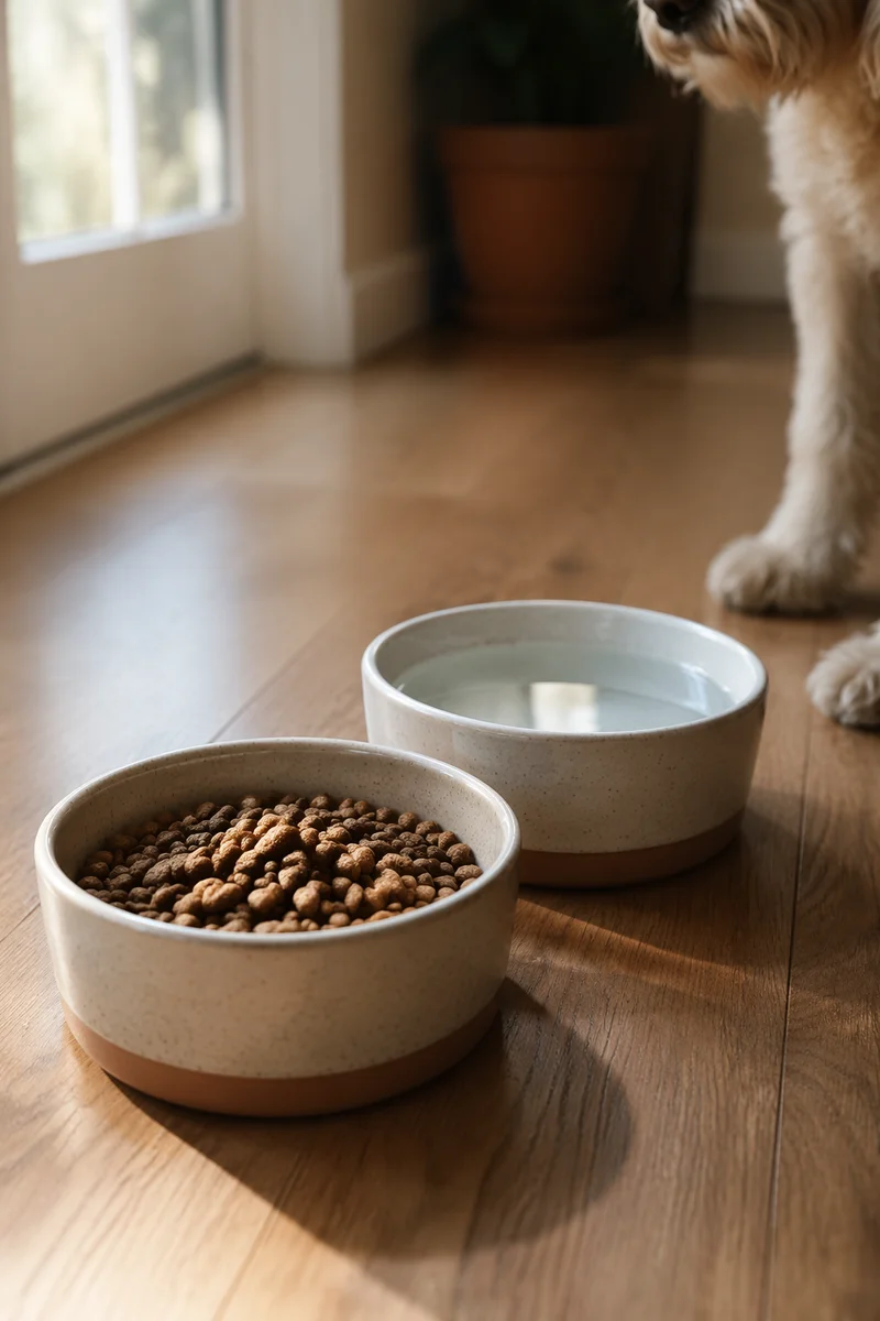 Sunlit Pet Food and Water Bowls