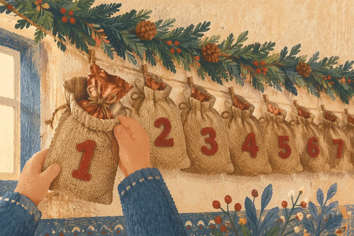 Advent Calendar Day One Cozy Reveal
