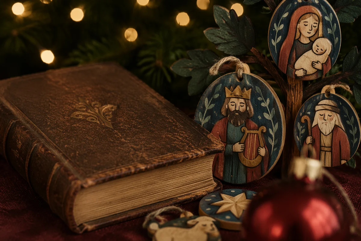 Advent Jesse Tree Ornaments by Scripture
