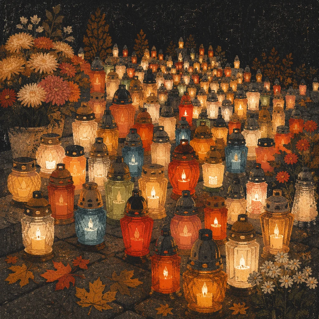 All Saints Day Memorial Candle Vigil