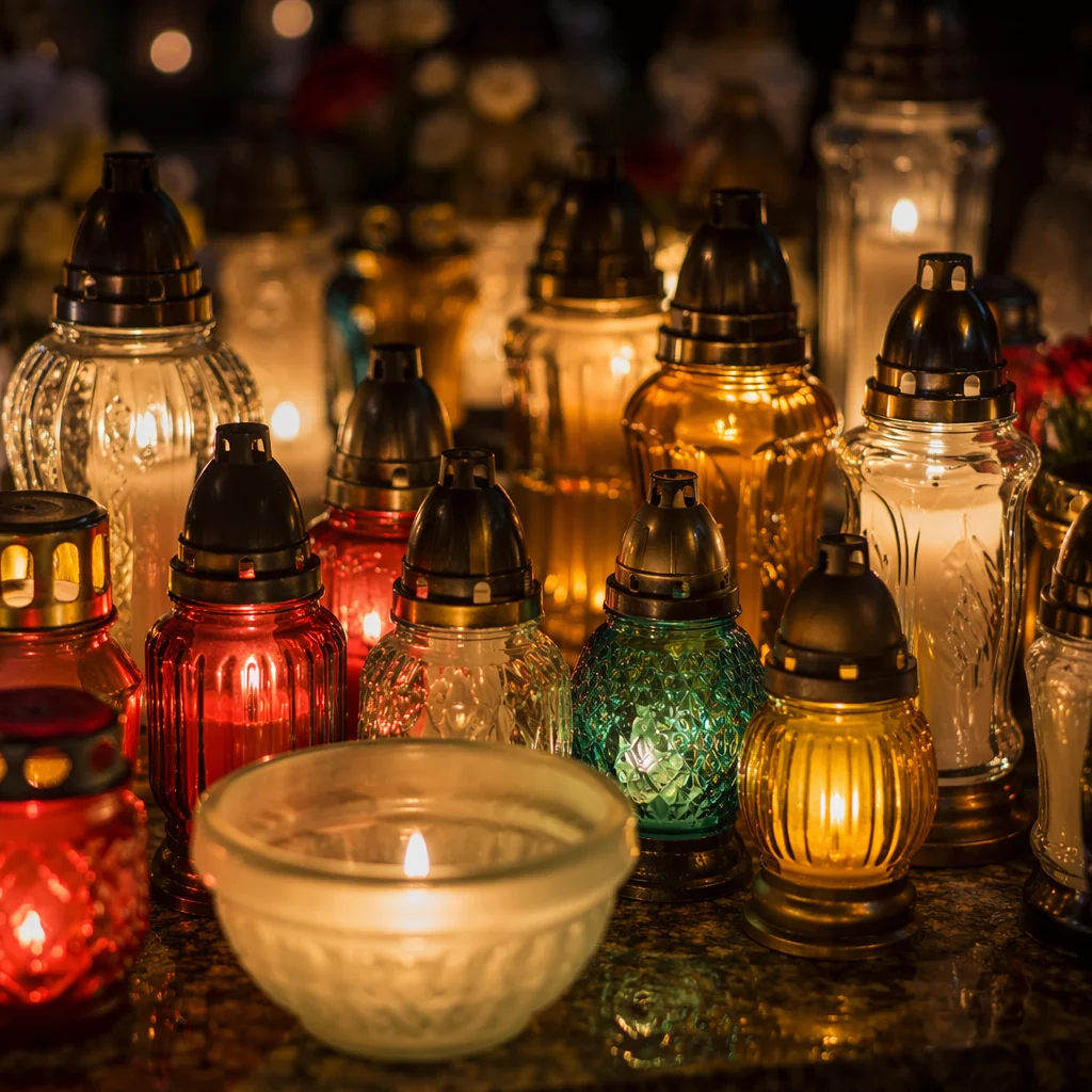 All Saints Day Memorial Candle Lanterns