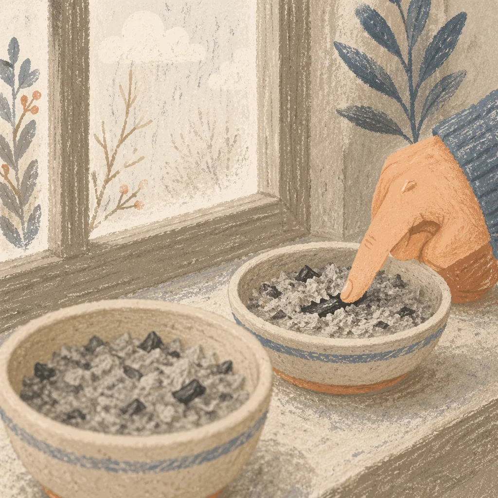 Ash Wednesday Ashes Preparation Close Up