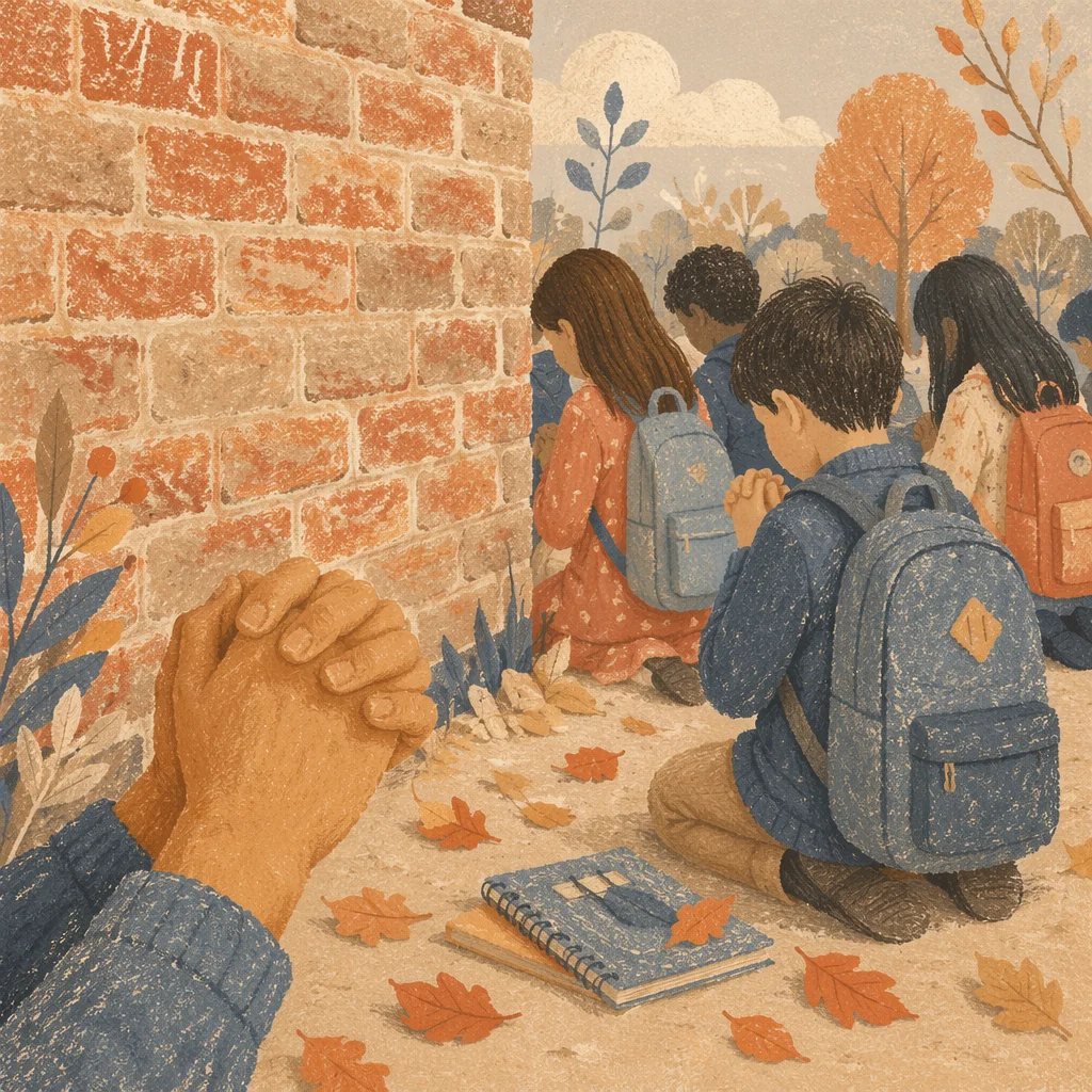 Back to School Prayer by Children