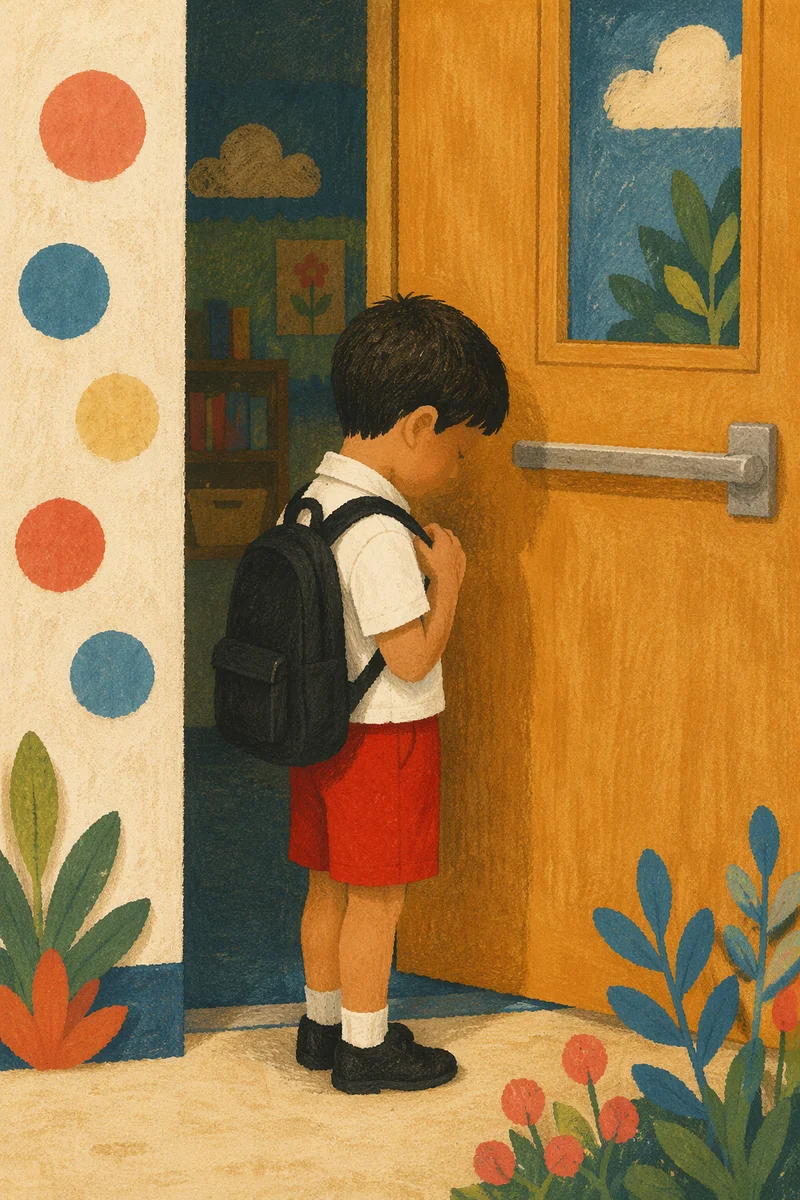 Back to School Prayer at Classroom Door