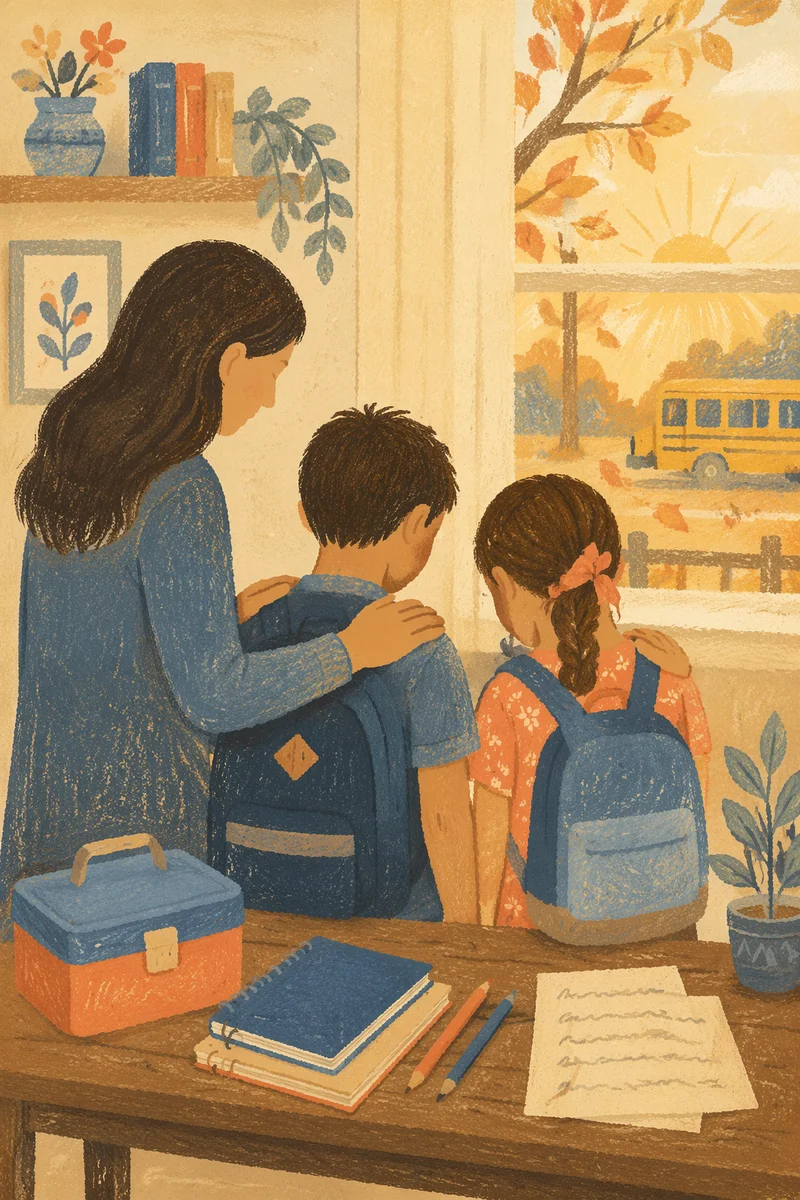 Back to School Prayer at Sunrise
