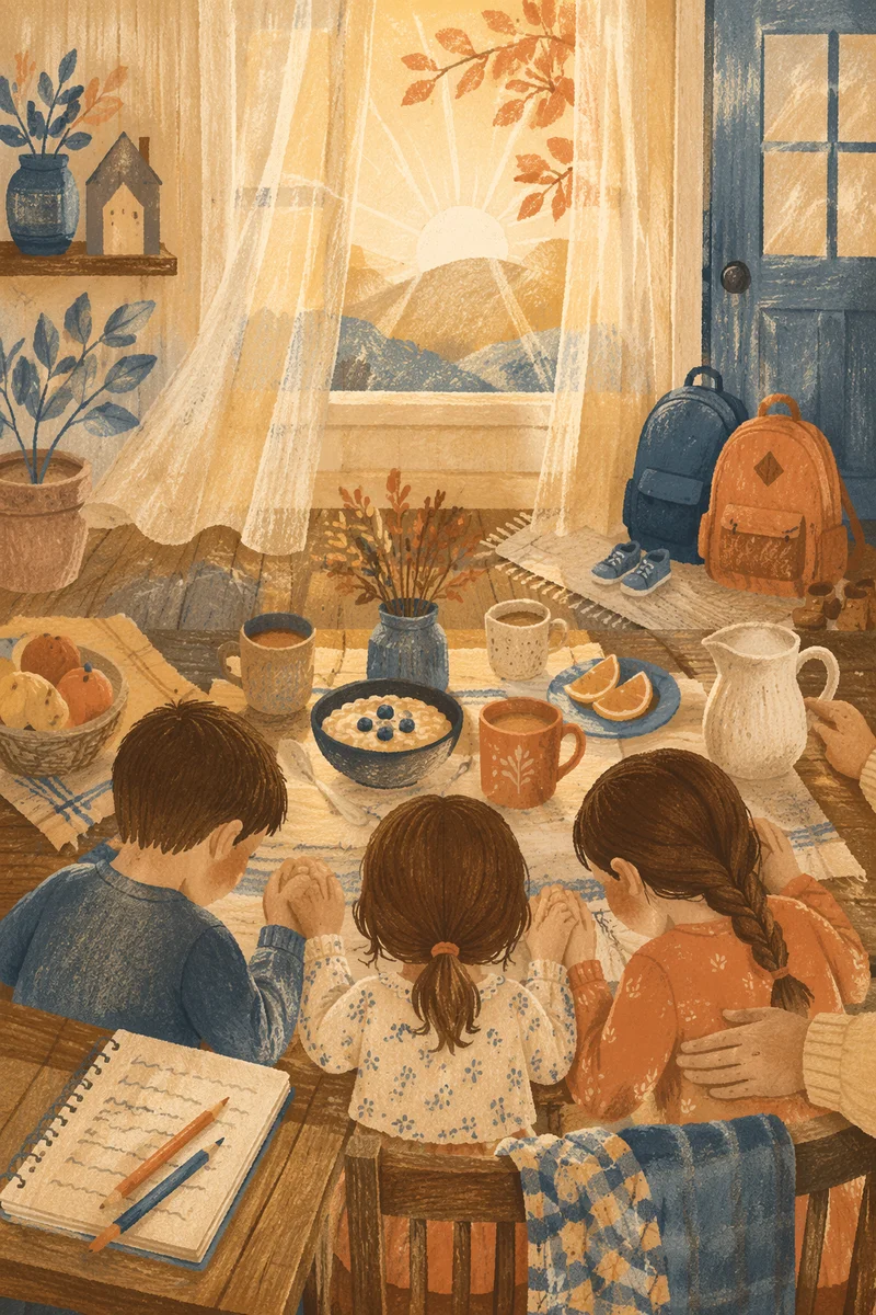 Back to School Kitchen Prayer