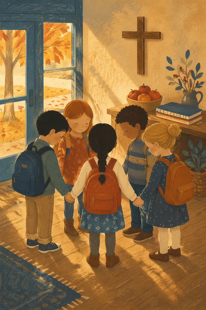 Children's Back to School Prayer Circle