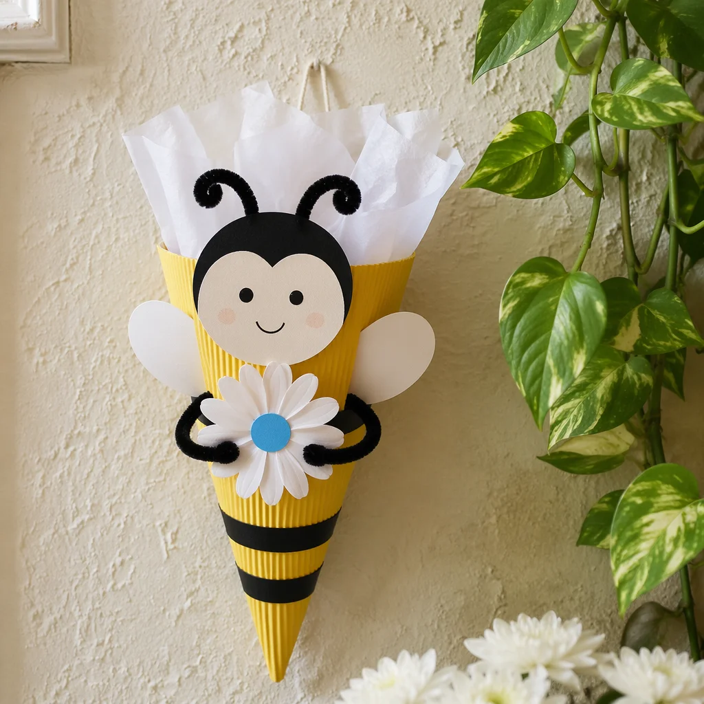Bee Craft for Back to School Prayer