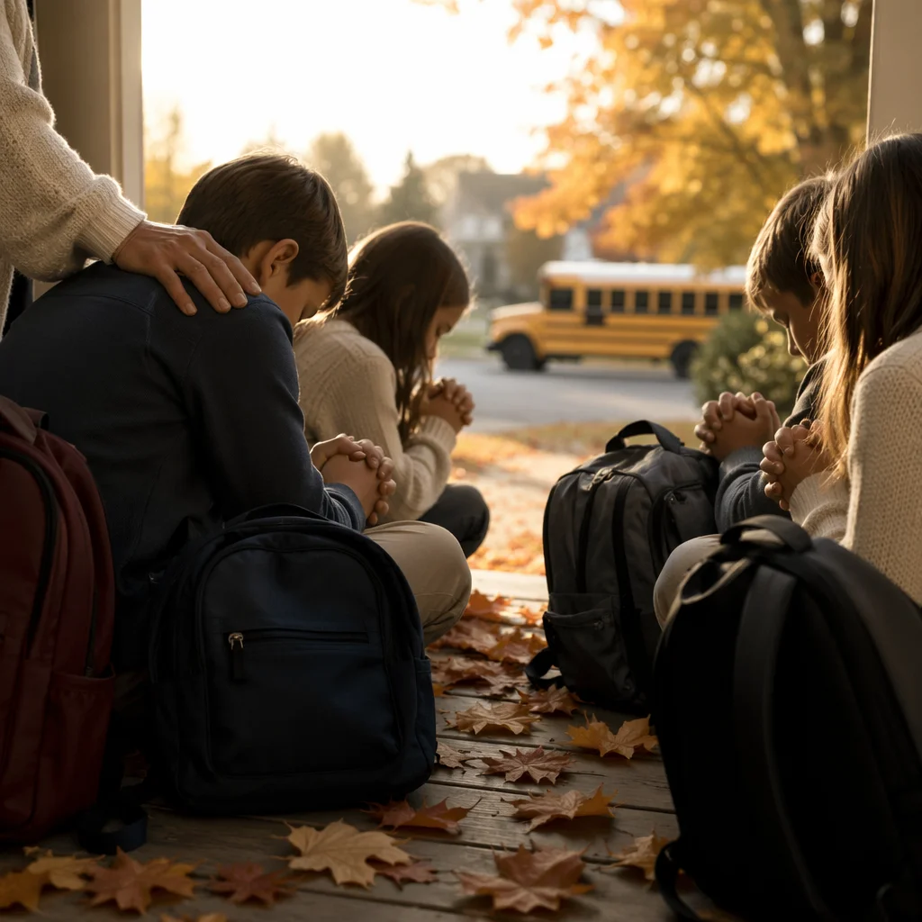 Back to School Prayer with Children