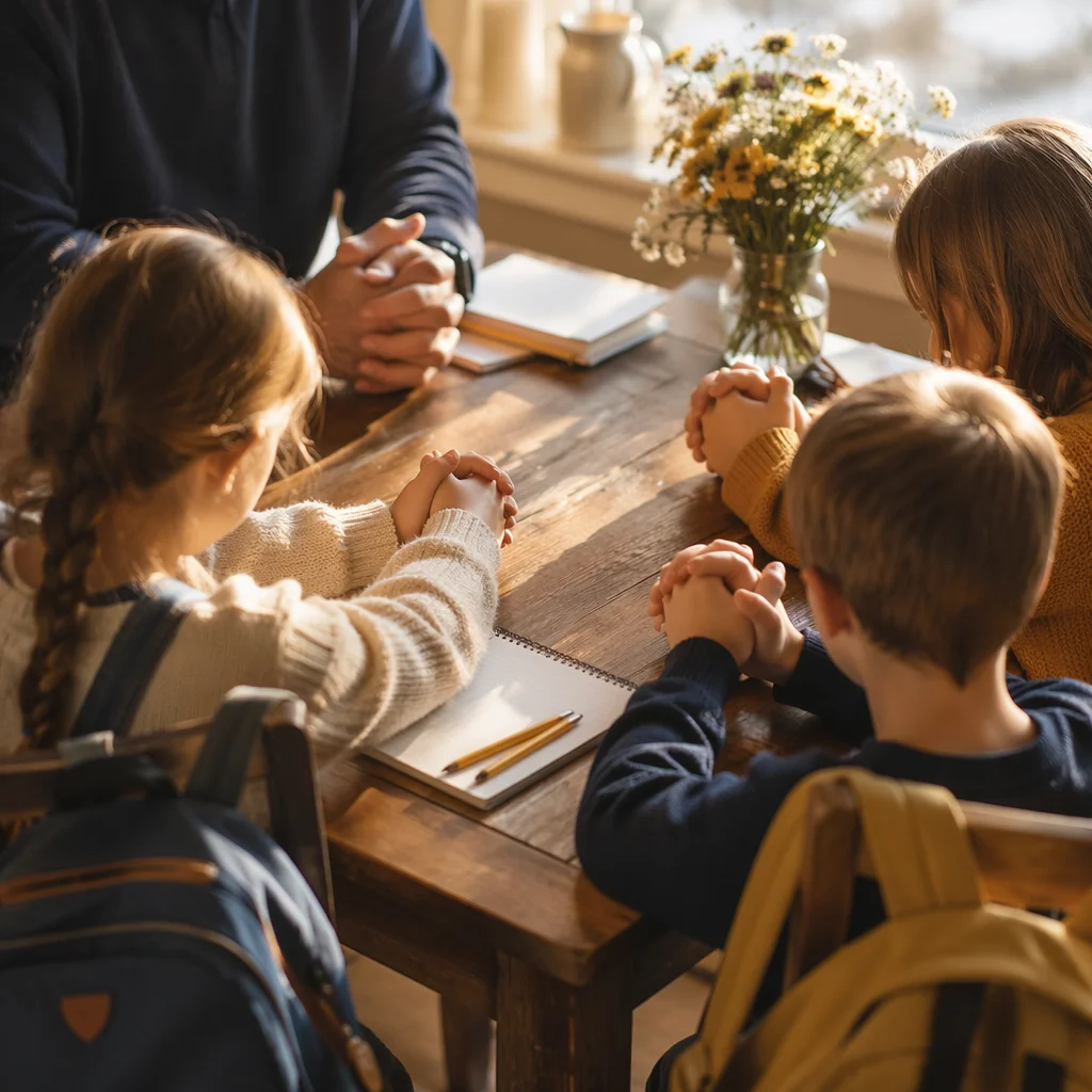 Back to School Prayer at Sunrise