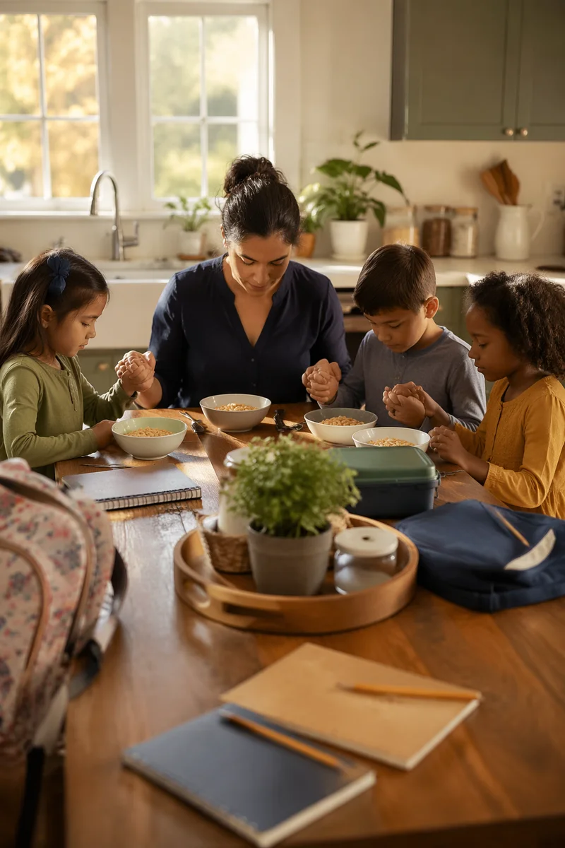Back to School Family Prayer Morning