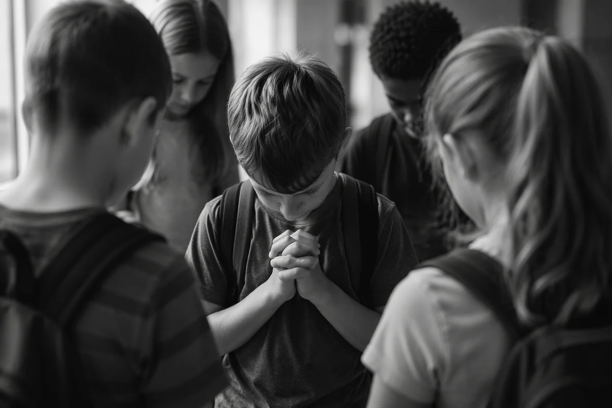 Back to School Prayer with Children