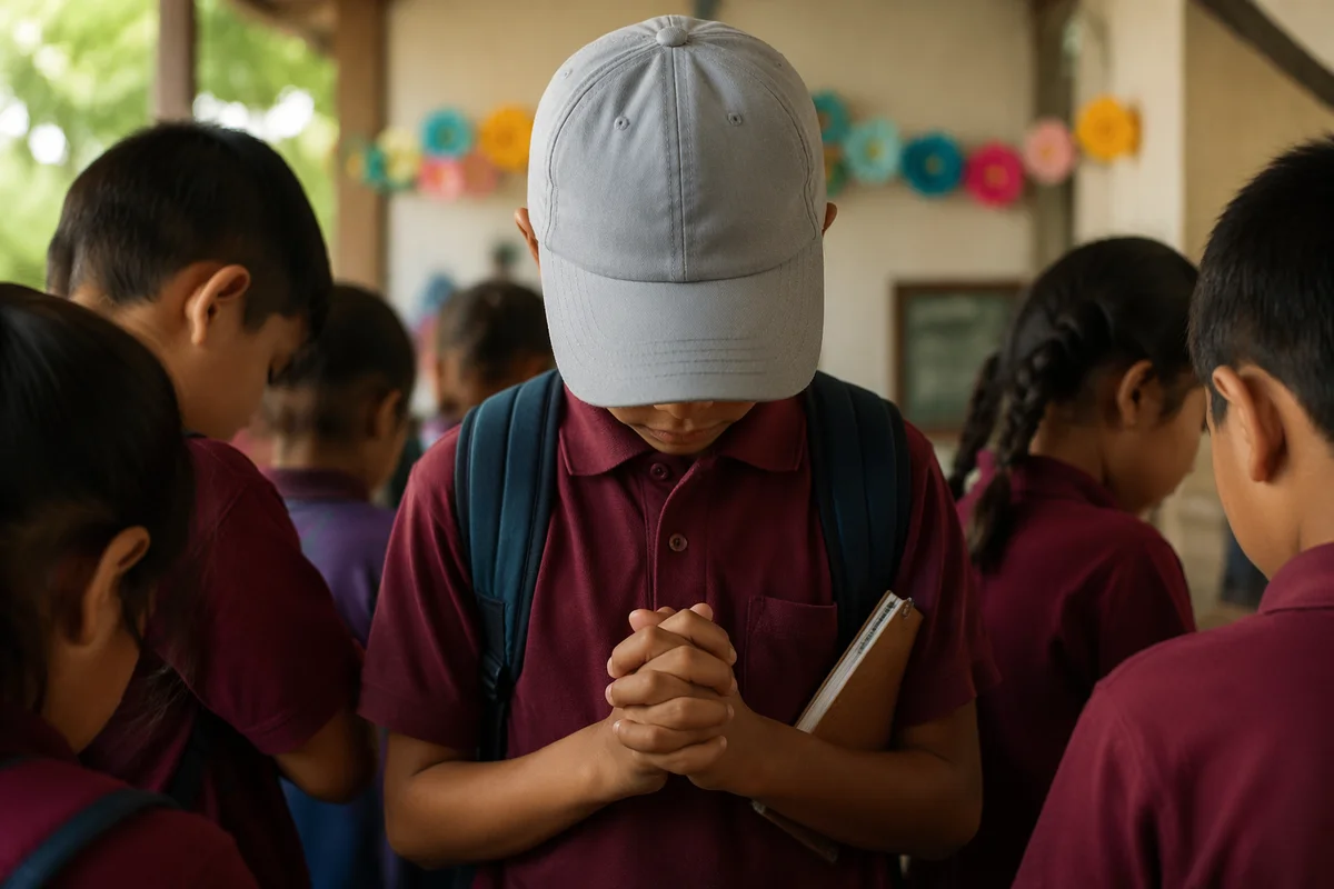 Back to School Prayer with Children