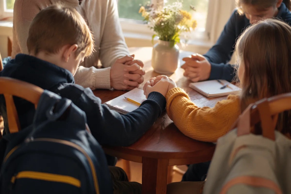 Back to School Prayer at Sunrise