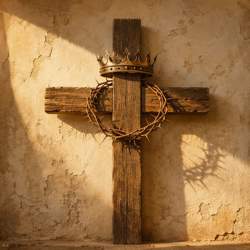 Christ the King Crown and Cross