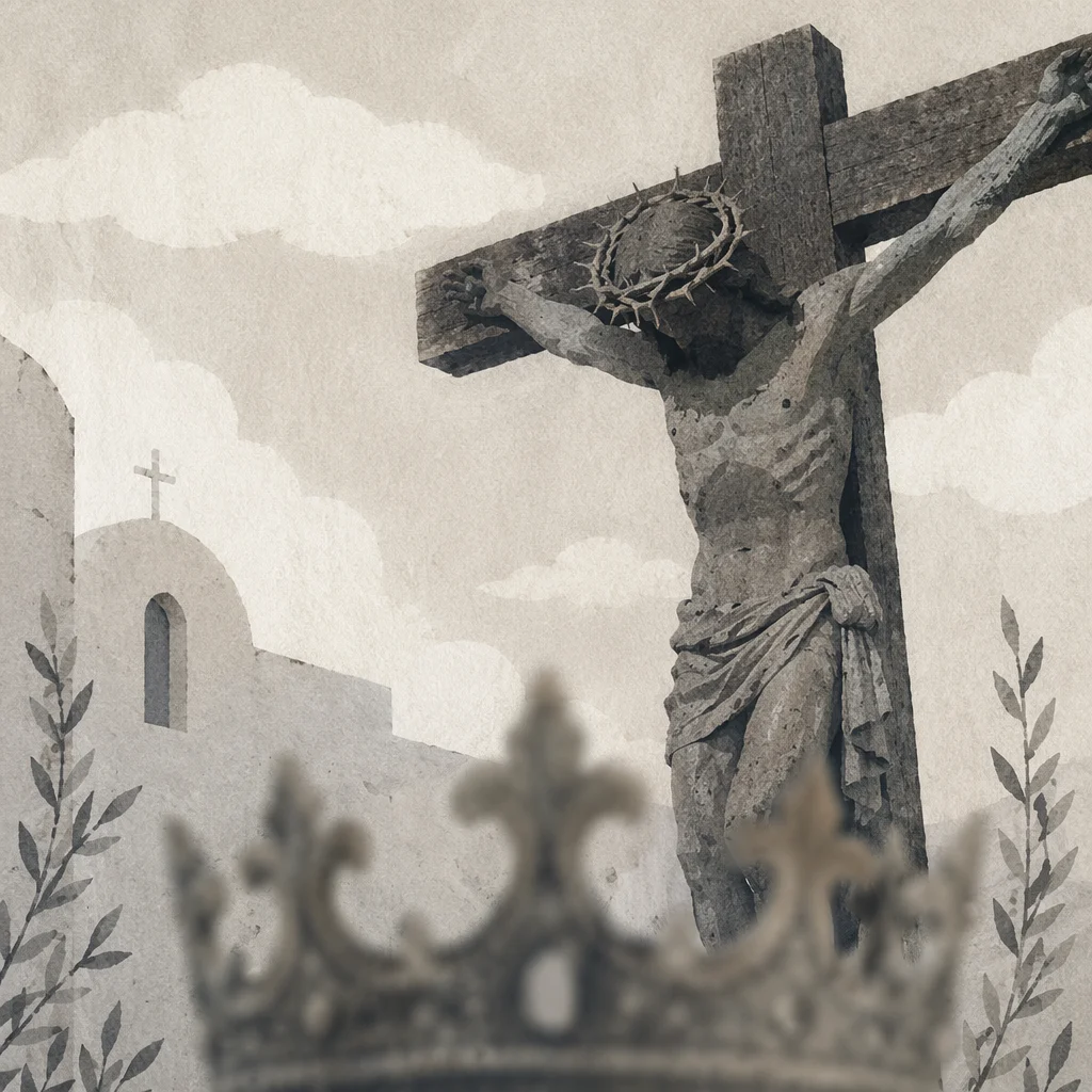 Christ the King Crown and Cross