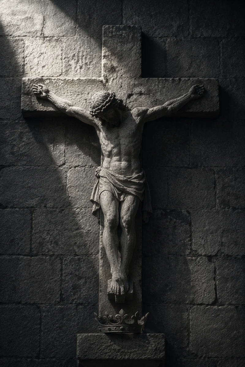 Christ the King Crown and Cross