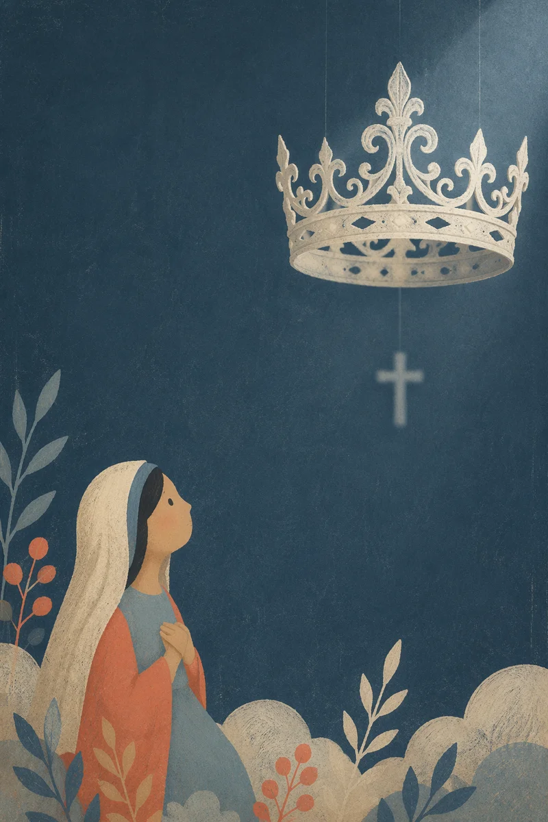 Christ the King Crown and Cross