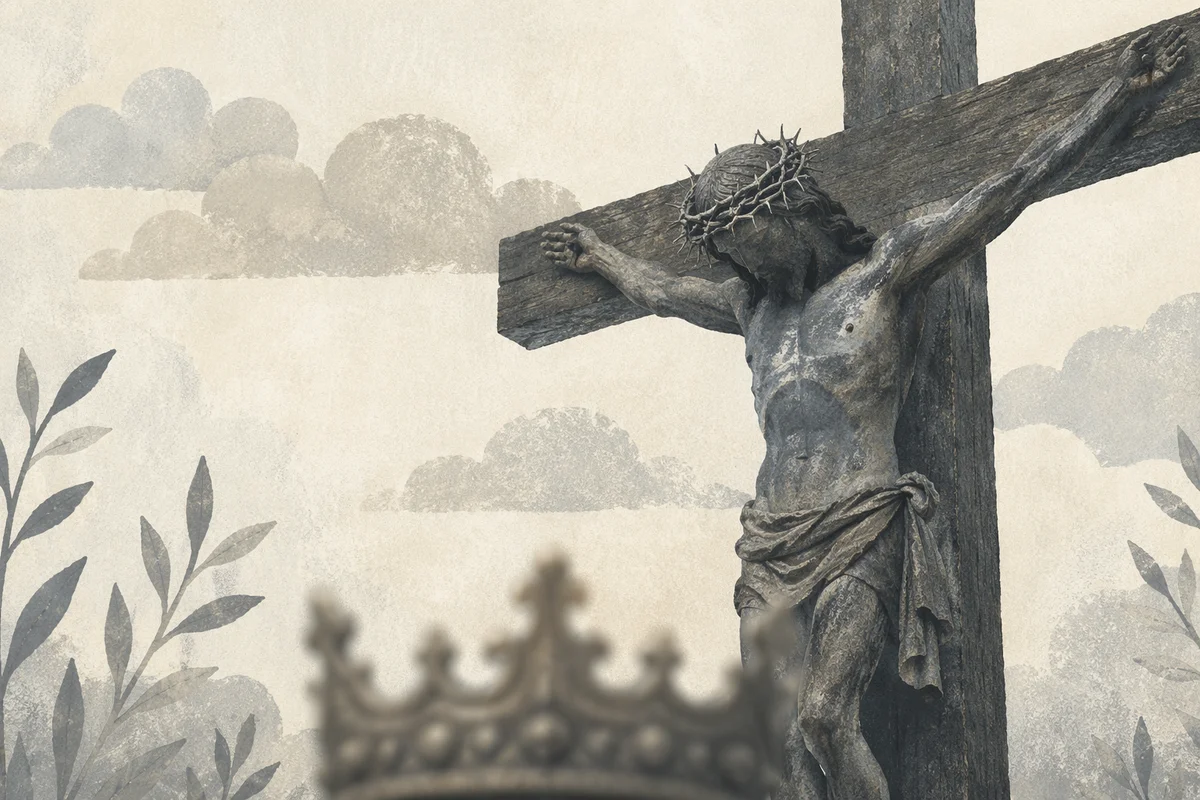 Christ the King Crown and Cross