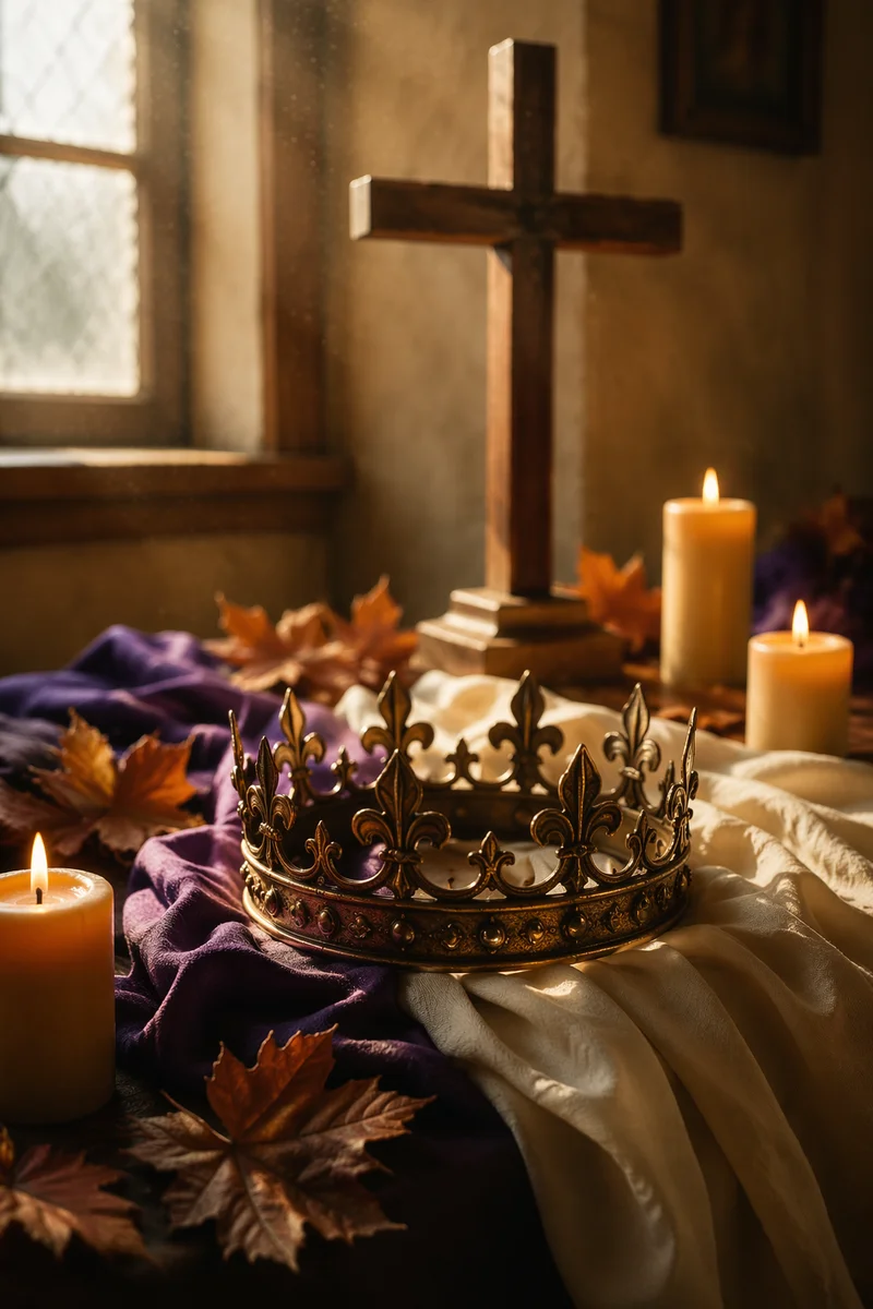 Christ the King Crown and Cross