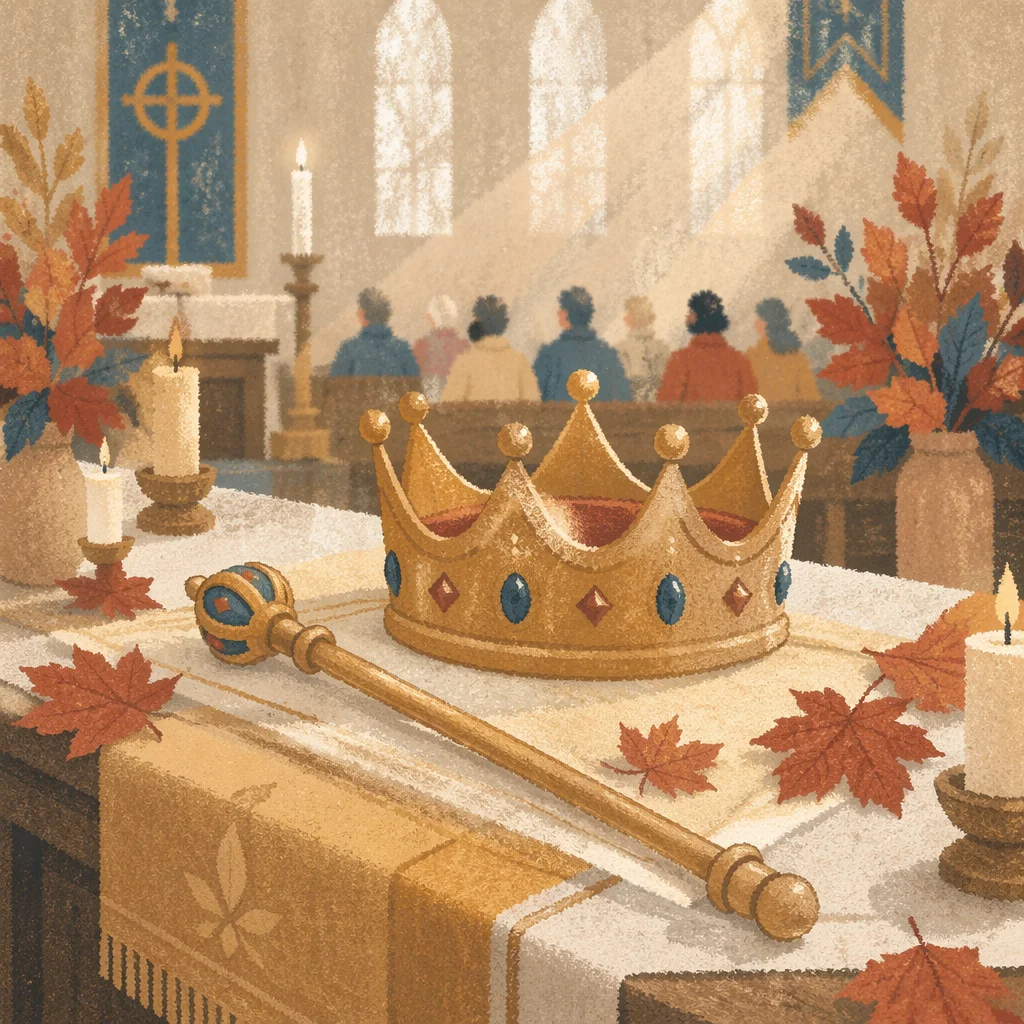 Christ the King Sunday Crown and Glory