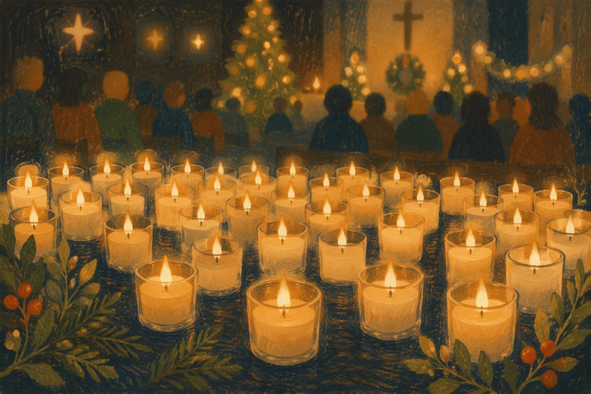 Christmas Eve Candlelight Service Votives