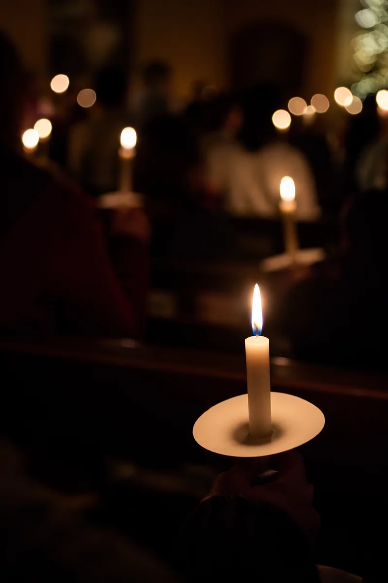 Christmas Eve Candlelight Service Flame